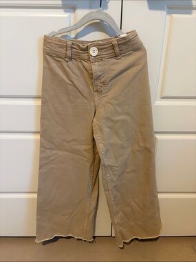Zara Kids marine pant Khaki Chinos in Light Beige